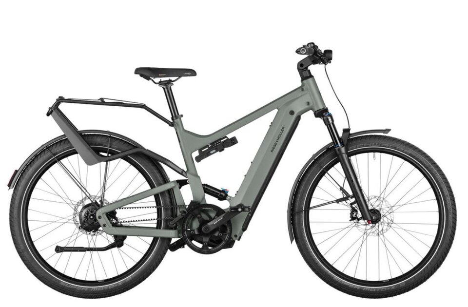 E-Bike Vollgefedert
