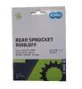 KMC Ritzel flach für Rohloff schwarz  1/2  x 1/8   16 Zähne