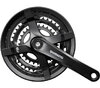 SHIMANO Kurbelgarnitur TOURNEY FC-TY501 6-fach/7-fach/8-fach 170 mm 48-38-28 Zähne