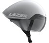 LAZER LAZER Helm Victor KinetiCore Triathlon/TT Matte White Silver (S) 52-56 cm