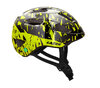LAZER LAZER Helm Nutz KinetiCore Kids & Junior Black Flash Yellow Unisize 50-56 cm
