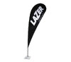 LAZER LAZER Beachflag outdoor 4,7x1,15m